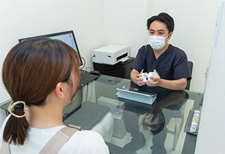 納得して治療を進められる丁寧なカウンセリング